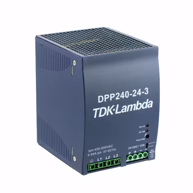 DPP240-24-3 TDK-Lambda Americas Inc  Fuentes de alimentación industriales para riel DIN